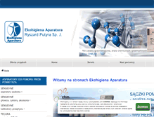 Tablet Screenshot of ekohigiena.com.pl
